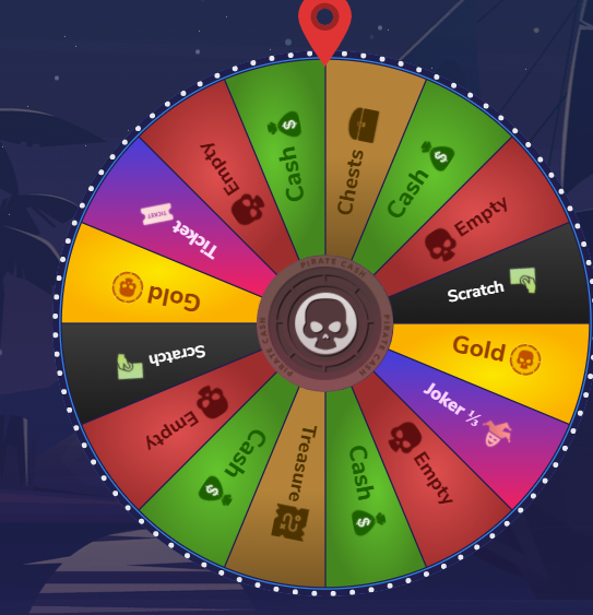 Spin and win cash instantly